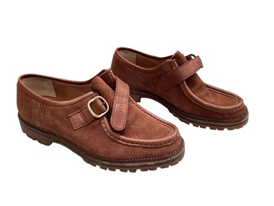 Lot 2138 - Vintage gentlemen's Gucci shoes, size 42, little wear