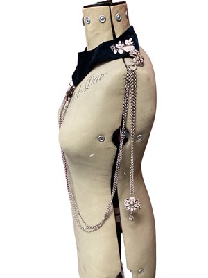 Lot 2141 - Ladies bodice, Swiss, circa 1900