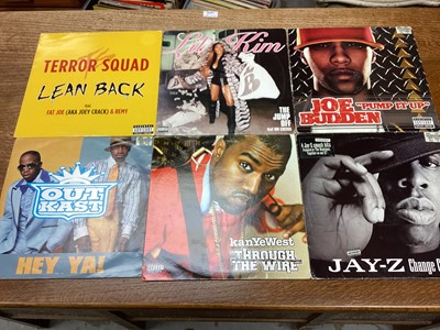 Lot 2208 - Box of approximately 90 12inch singles including Artful Dodger, Rihanna, Snoop Doggy Dogg, Jay-Z, OutKast, Brasstooth, Tin Tin Out, Kelly Rowland, Kelis etc
