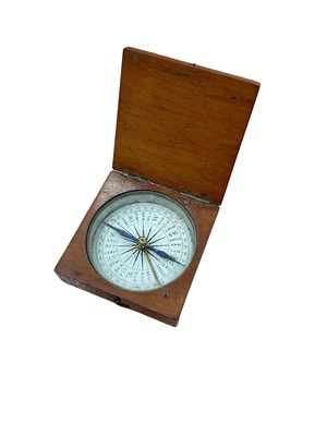 Lot 2542 - Cased compass