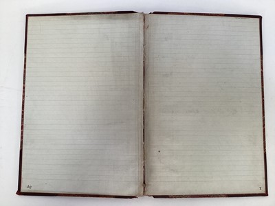 Lot 1493 - Victorian ledger containing to 19th century silhouettes, other early 20th century examples