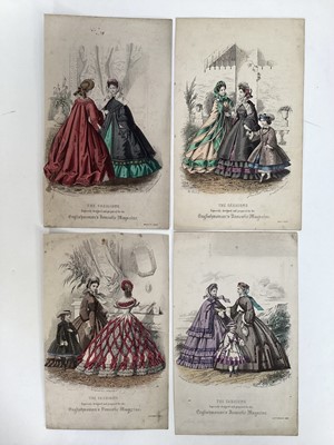 Lot 1493 - Victorian ledger containing to 19th century silhouettes, other early 20th century examples