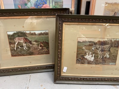 Lot 107 - Oil on canvas of Writtle depicting a 19th century scene