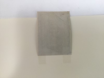 Lot 23 - Eric Gill (1882-1940) wood engraving, The Holy Face 1917 (Skelton P111) 7.5 x 5.6cm. Provenance: Gifted by Gill to his Chaplain, Dr. Flood