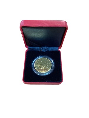 Lot 508 - Canada - Gold 1oz (Fine) Maple 1983 UNC (1 coin)