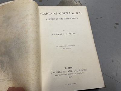 Lot 1786 - Captain Courageous by Rudyard Kipling 1897