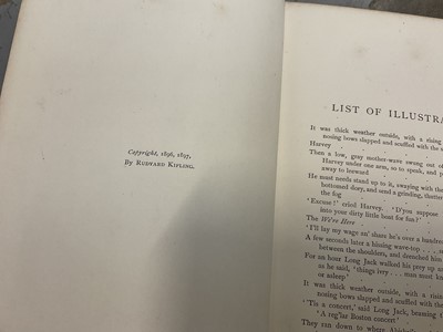 Lot 1786 - Captain Courageous by Rudyard Kipling 1897