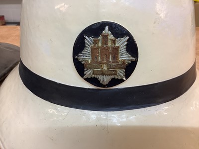 Lot 822 - Group of six Fire Brigade helmets including Suffolk and Ipswich Fire Service (6).