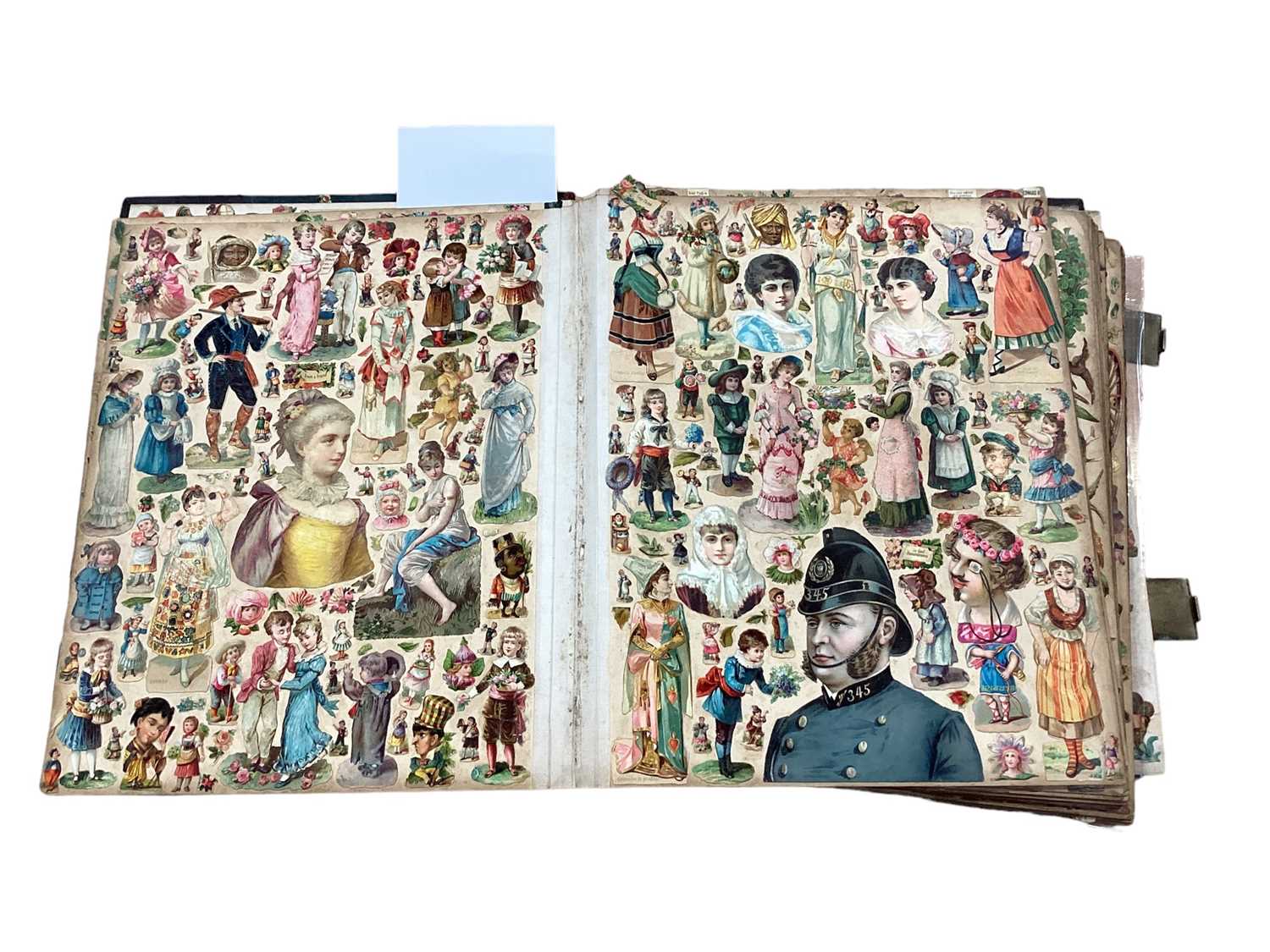 Lot 1525 - Victorian scrap album