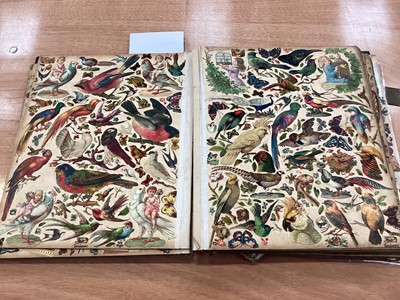 Lot 1525 - Victorian scrap album