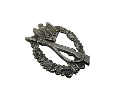 Lot 848 - Nazi Infantry Assault badge with pin backing