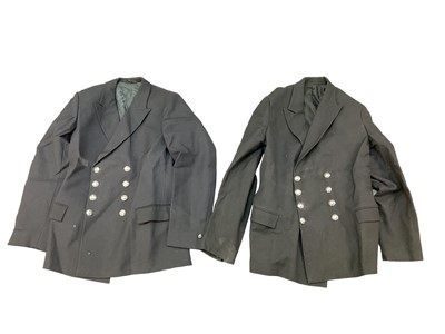 Lot 670 - Group of 1950s and later British Fire Brigade uniform to include tunics and trousers (qty)