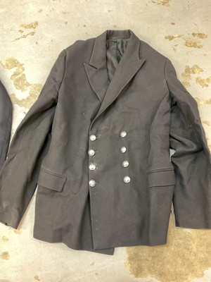 Lot 828 - Group of 1950s and later British Fire Brigade uniform to include tunics and trousers (qty)