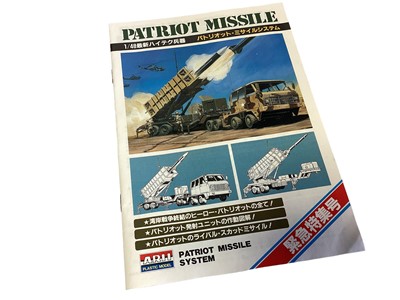 Lot 46 - ARII 1:48 Scale Desert Storm Patriot Missile M901 model kit and others (5)