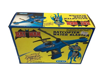 Lot 30 - Blue-Box (c1989) Batman DC Comics Batwing Water Blaster No.34029 7 Batcopter Water Blaster No.34030, both boxed (2)