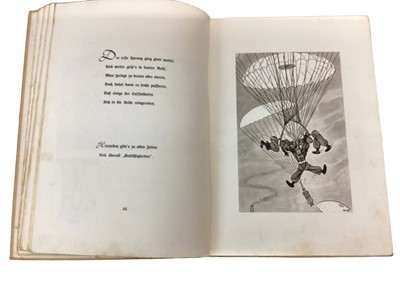 Lot 889 - Nazi 1941 Paratrooper cartoon book 'Groth and Kade So weird man Fallschirmjäger'