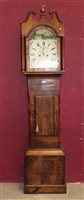 Lot 818 - 19th century eight day longcase Clocksck with...