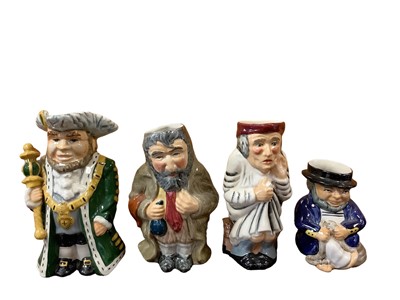 Lot 1288 - Collection of Roy Kirkham character jugs (11)