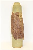 Lot 2153 - Bernard Rooke pottery vase, signed, 52cm high