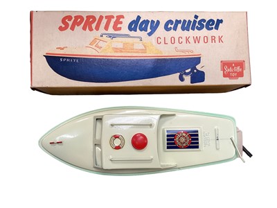 Lot 2008 - Sutcliffe clockwork Sprite day cruiser, boxed (1)