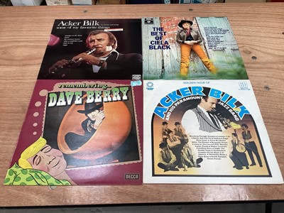 Lot 2243 - Three retro storage units of LP records including Pat Benatar, Cliff Bennet and the Rebel Rousers, Tony Bennett, Dave Berry, Elkie Brook and Long John Baldry