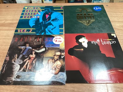 Lot 2243 - Three retro storage units of LP records including Pat Benatar, Cliff Bennet and the Rebel Rousers, Tony Bennett, Dave Berry, Elkie Brook and Long John Baldry