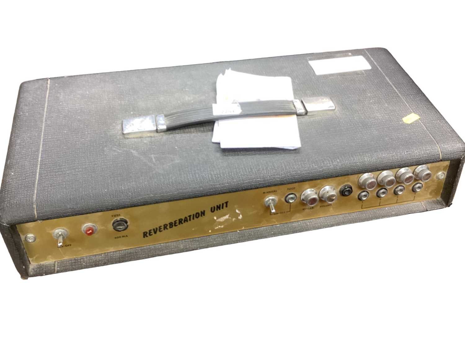 Lot 2251 - Vintage 1970 Laney Sound Supergroup Series Mk1 Reverberation Unit
