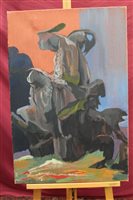 Lot 1388 - *Clare Winsten (1894 - 1989), four oils on...