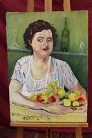 Lot 1389 - *Clare Winsten (1894 - 1989), five oils on...