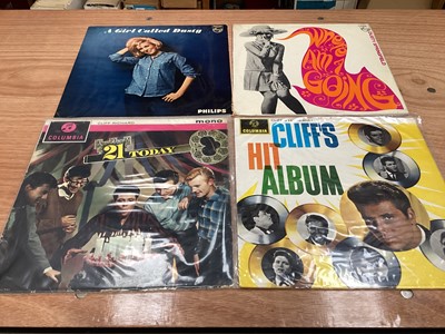 Lot 2275 - Collection of 1960s and later records including Elvis, Roy Orbison, Cliff Richard etc (1 box)