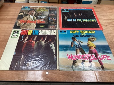 Lot 2275 - Collection of 1960s and later records including Elvis, Roy Orbison, Cliff Richard etc (1 box)