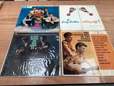 Lot 2275 - Collection of 1960s and later records including Elvis, Roy Orbison, Cliff Richard etc (1 box)