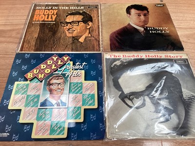 Lot 2275 - Collection of 1960s and later records including Elvis, Roy Orbison, Cliff Richard etc (1 box)