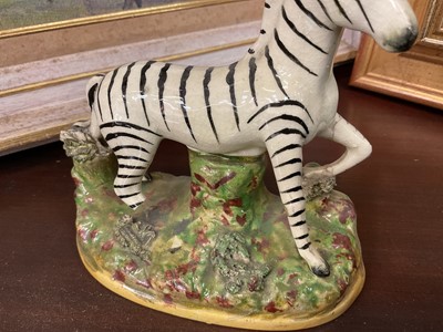 Lot 63 - Extensive collection of Staffordshire zebras