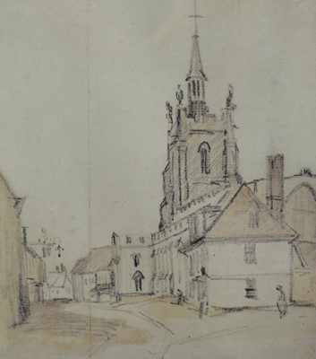 Lot 1071 - After John Constable limited edition print - St Peter's Church, Sudbury from the south east, 1814-15, numbered 30 to Gainsborough's House label verso, produced in aid of the 'Quay 2000 Appeal', Sep...