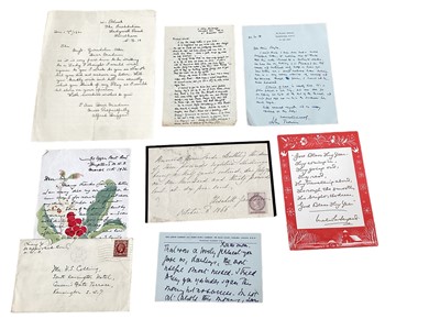 Lot 1532 - Group of letters 1930s to 50s period to and from the actress Athene Seyler to various friends and people of note including actresses Sybil Thorndike, Hermione Hannen,  Ellaline Terriss, actor Chr...