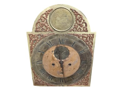 Lot 754 - 18th century long case clock movement