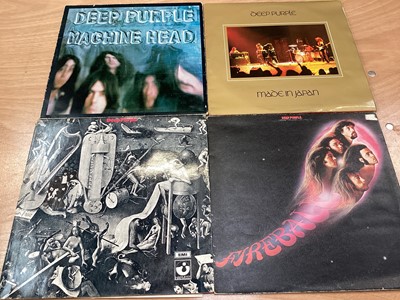 Lot 2282 - Selection of LP records by Deep Purple (9)
