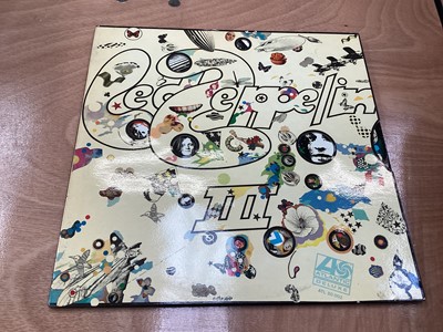 Lot 2283 - Five LP records by Led Zeppelin