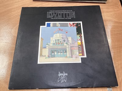 Lot 2283 - Five LP records by Led Zeppelin