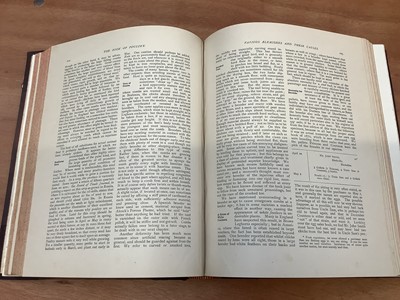 Lot 1543 - Leather bound 'The New Book of Poultry' by Lewis Wright