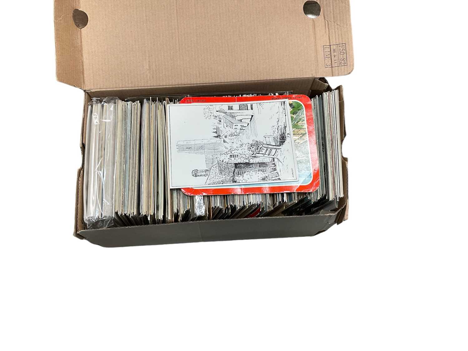 Lot 179 - Box of postcards, police related ephemera and posters, etc