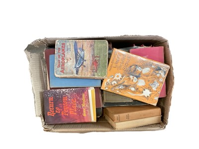 Lot 208 - Two boxes of books including Royalty themed
