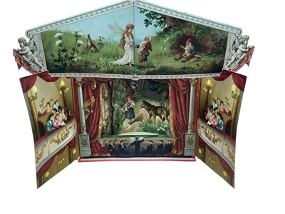 Lot 2621 - Late 19th century German panorama theatre