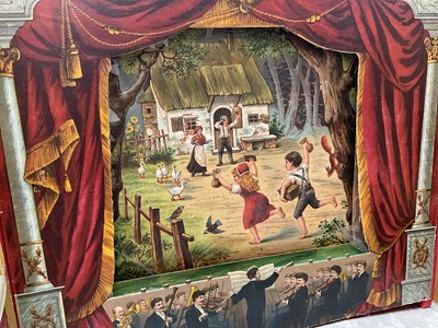 Lot 2621 - Late 19th century German panorama theatre