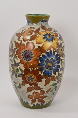 Lot 99 - Large Gouda pottery vase
