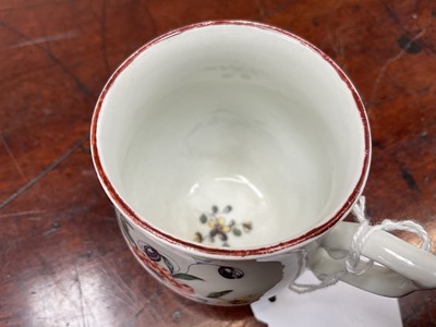 Lot 68 - Derby bell shaped coffee cup, with wishbone handle, circa 1758