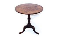 Lot 1430 - George III mahogany occasional table with...