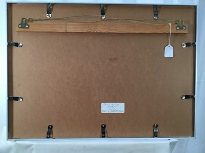 Lot 644 - Roy Prentice, contemporary, pencil and graphite - 'Petra', signed and dated 2012, 33cm x 55cm, framed