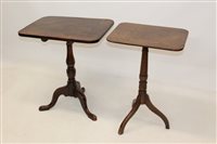 Lot 1434 - Regency mahogany occasional table with rounded...